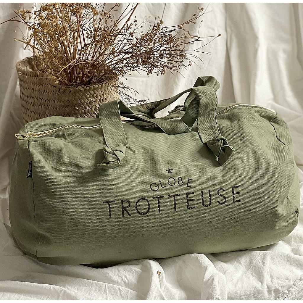 Sac Polochon Tilleul- Globe Trotteuse