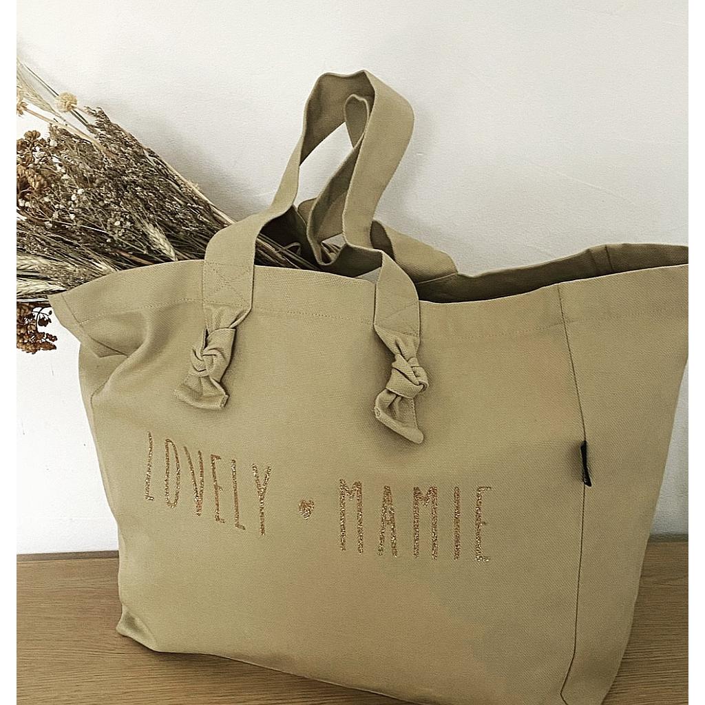 Cabas Lily- Dune- "Lovely Mamie"