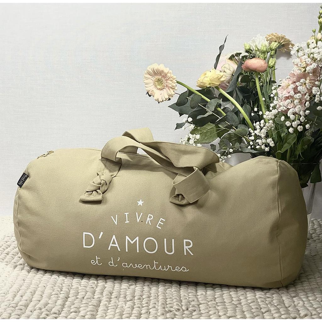 Sac Polochon- DUNE- Vivre d'amour et d'aventures