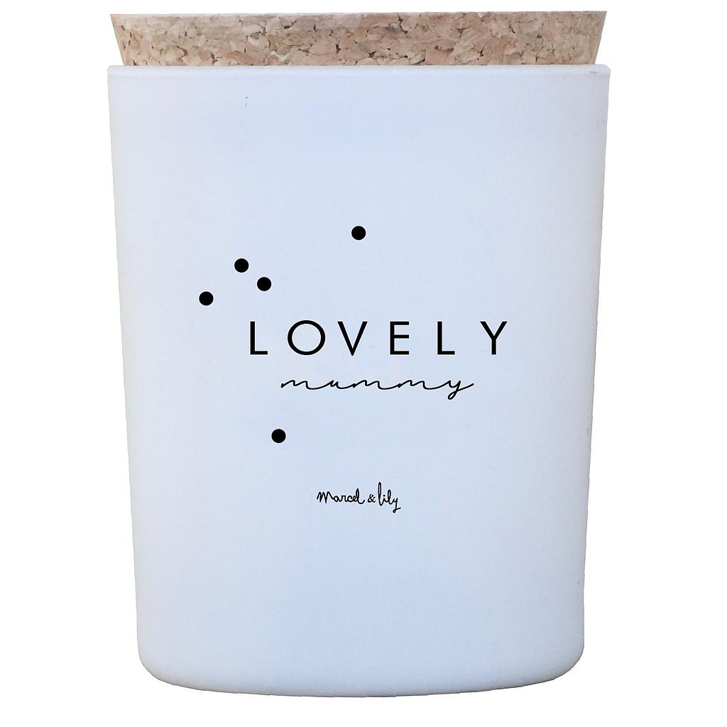 Bougie "Lovely Mummy"  - Miel