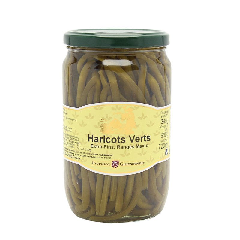 Haricots verts extra fins - 660g
