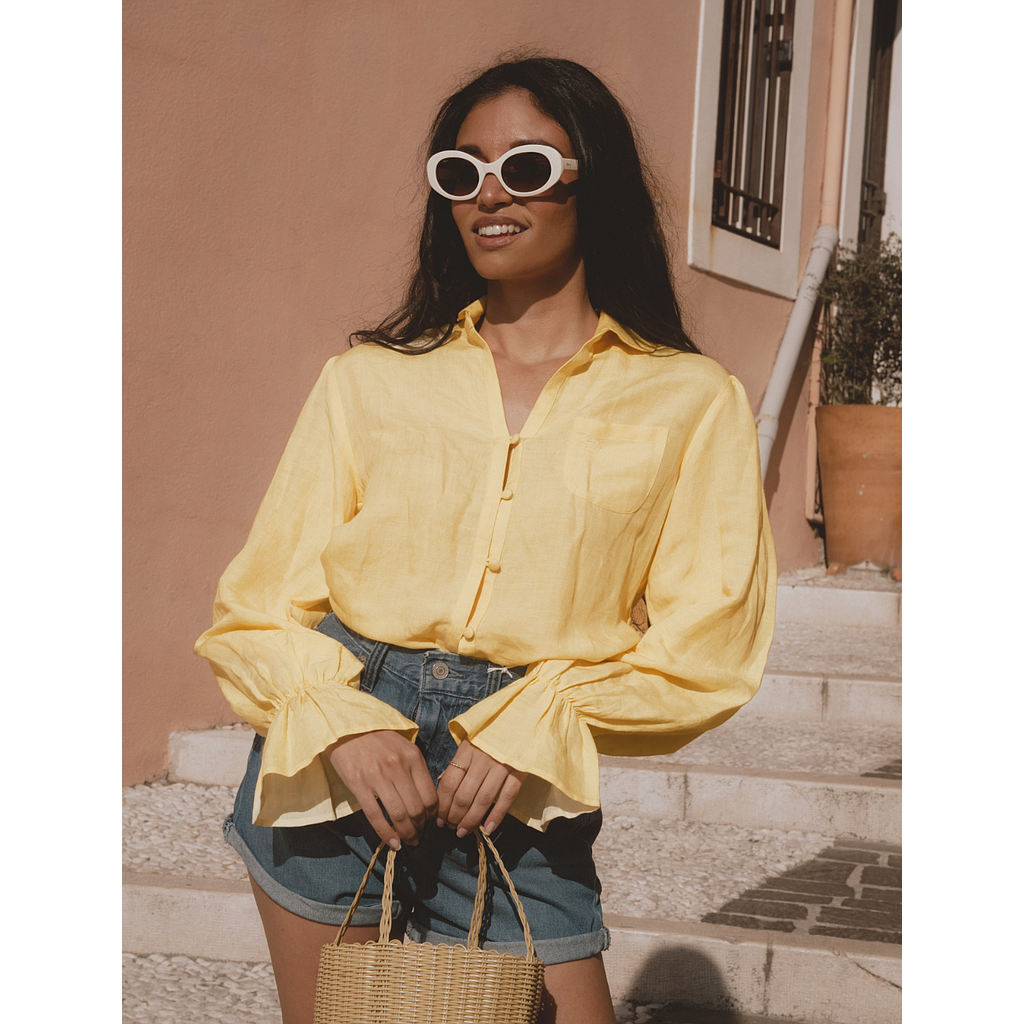 Chemise Zoé Jaune