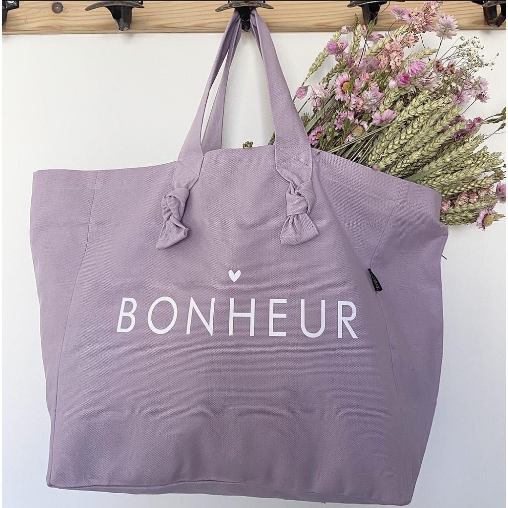 Cabas Lily Lilas  - Bonheur