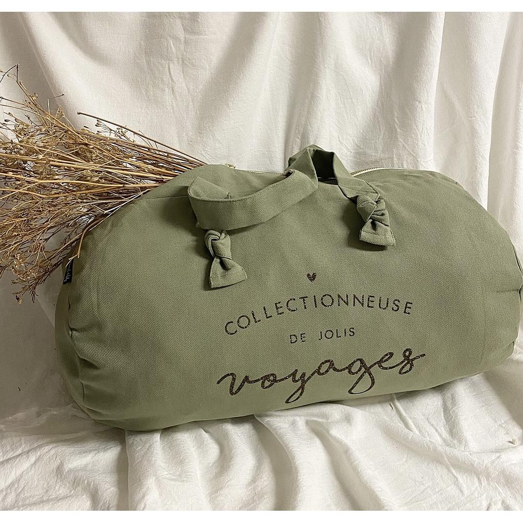 Sac Polochon-Tilleul - Collectionneuse de jolis voyages