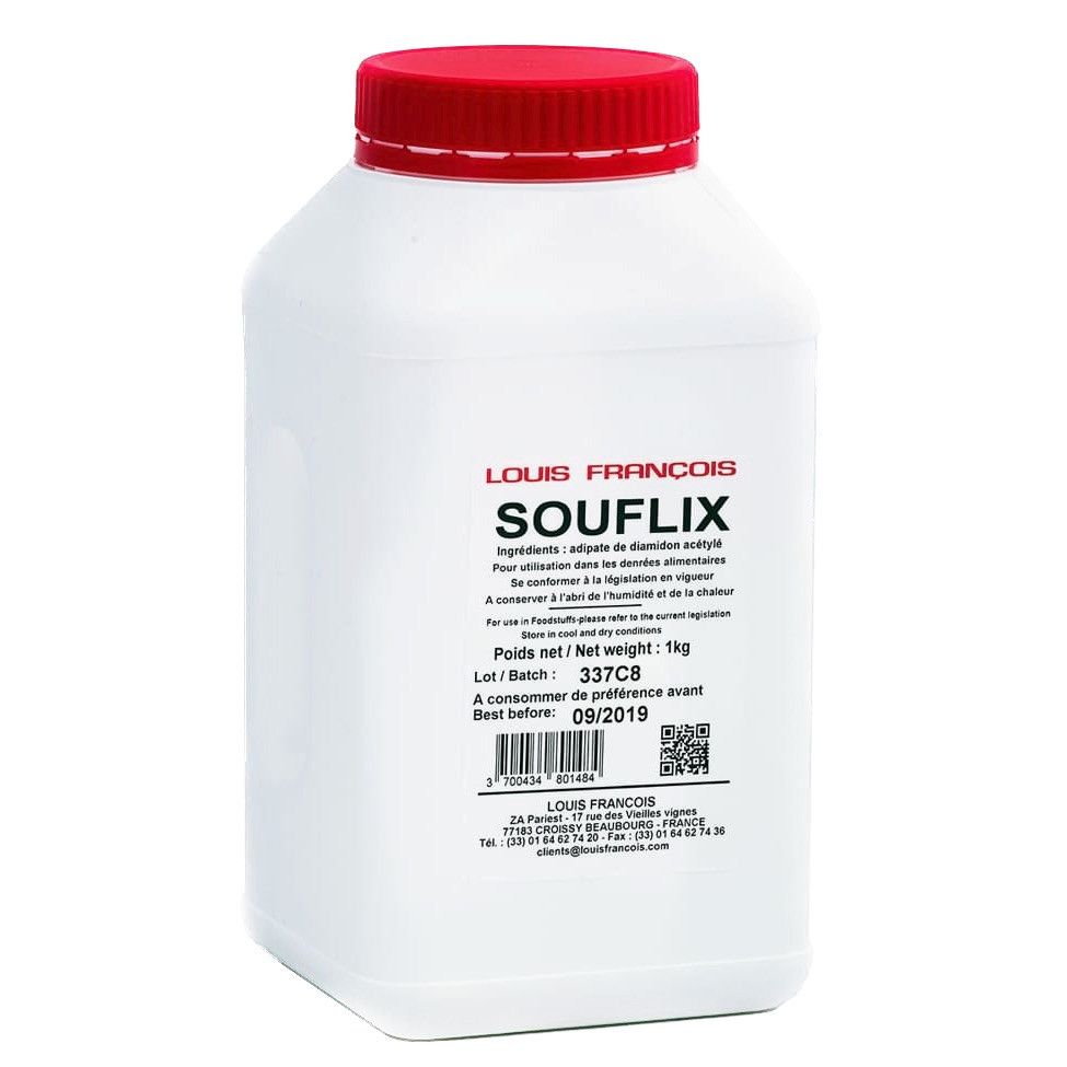 Souflix | Adipate de diamidon acétylé - 1kg