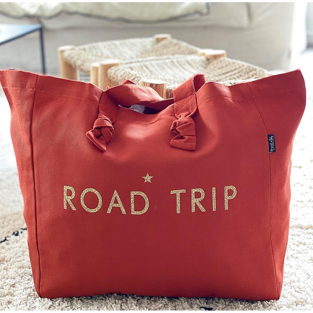 Cabas Lily brique "Road Trip"