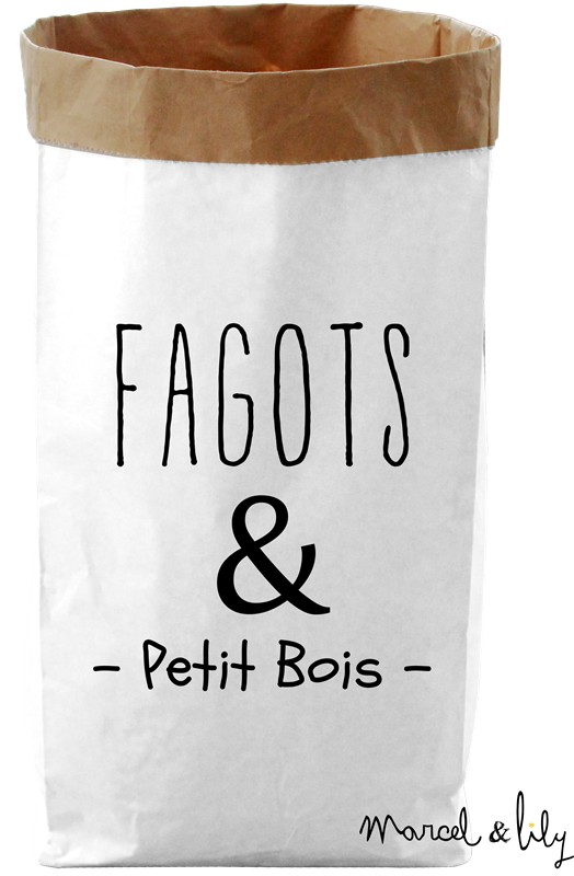 Paper Bag "Fagots et petit bois"