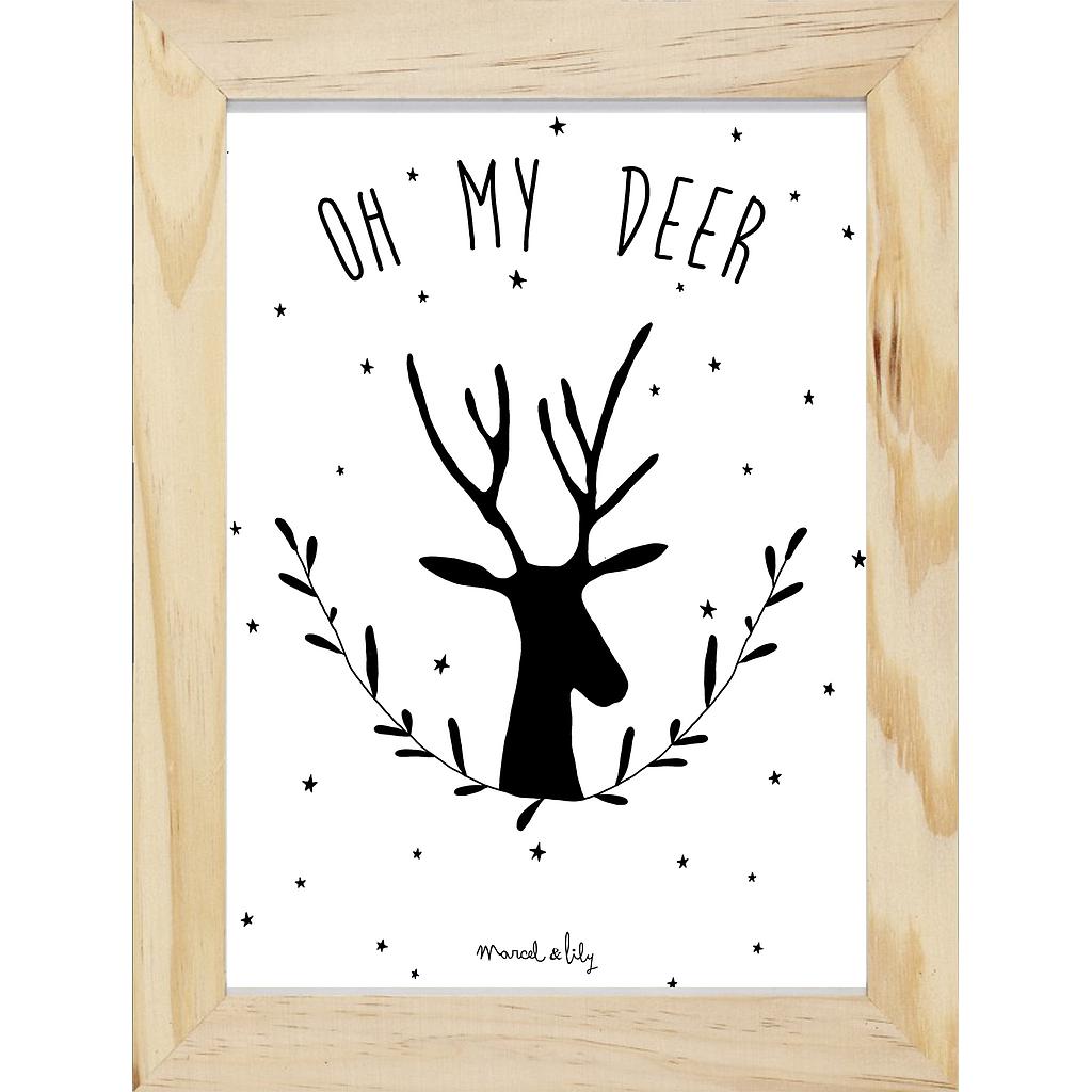 Affiche "Oh my Deer"