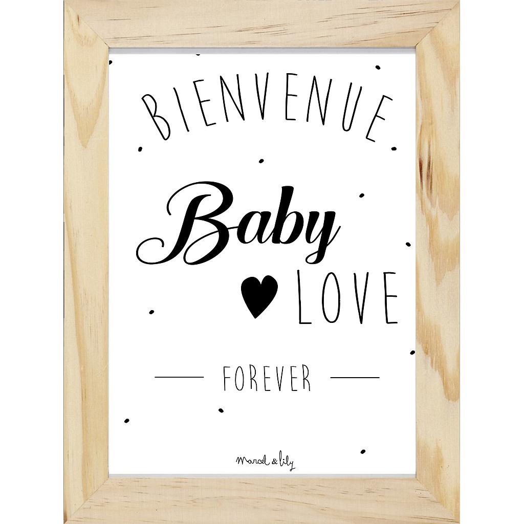 Affiche "Baby love"