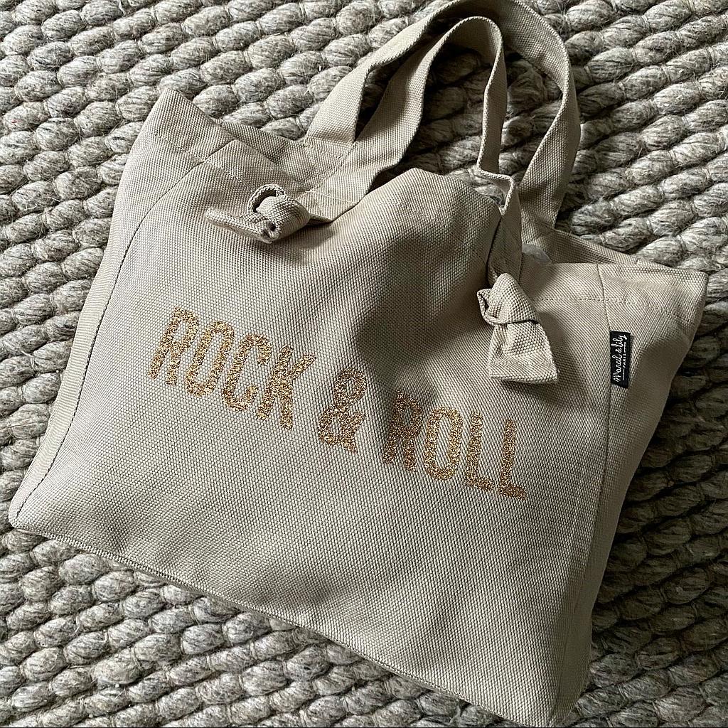 Mini Cabas Lily mastic "Rock and Roll"