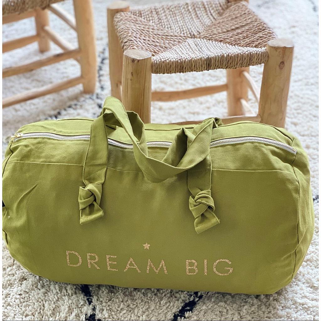Sac Polochon vert avocat - Dream Big