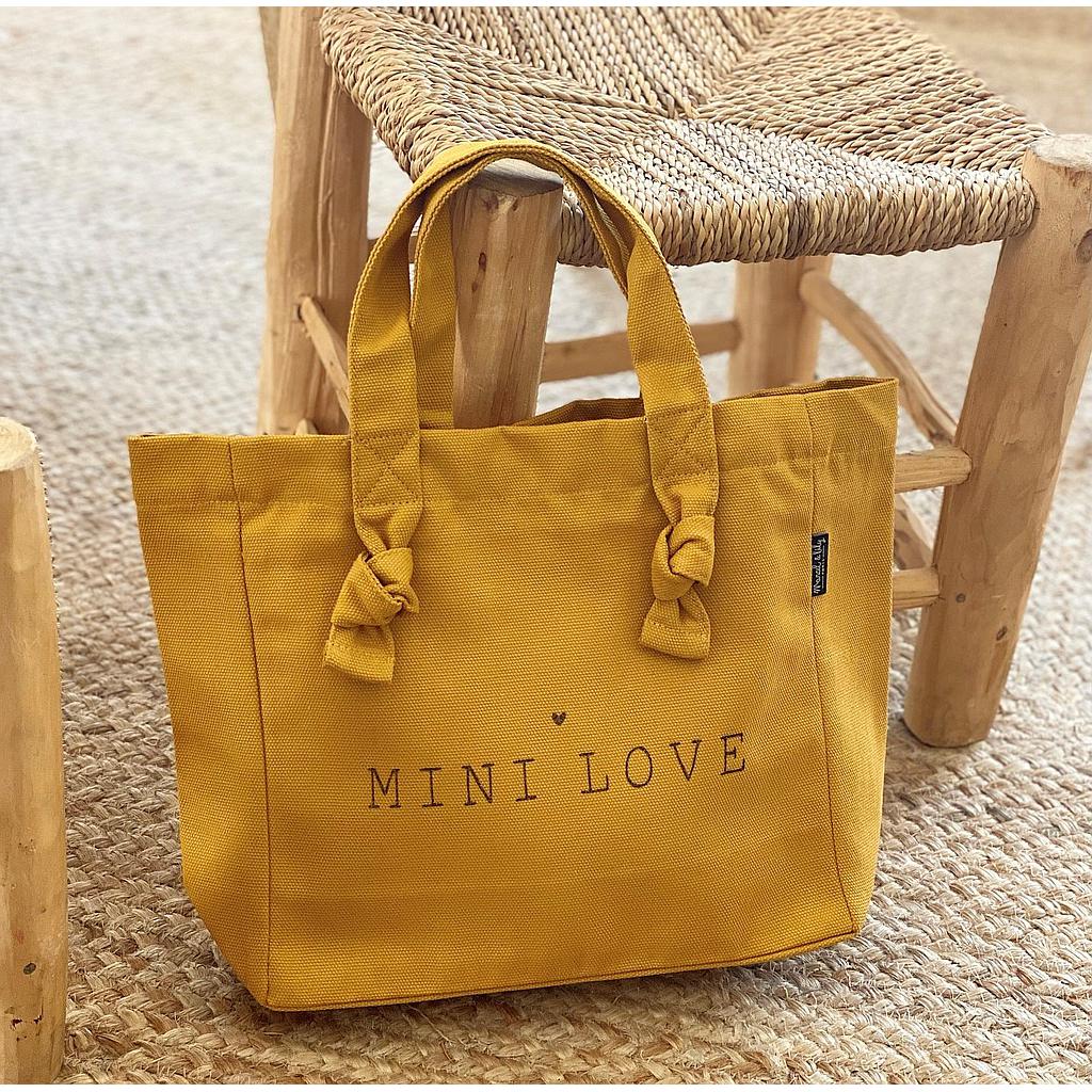 Mini Cabas Lily Moutarde - Mini Love