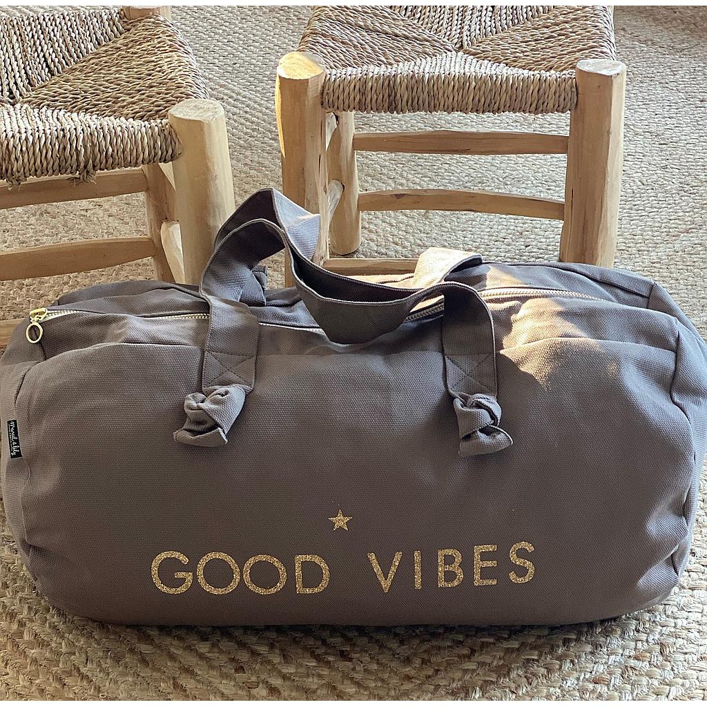 Sac Polochon warm taupe - Good Vibes