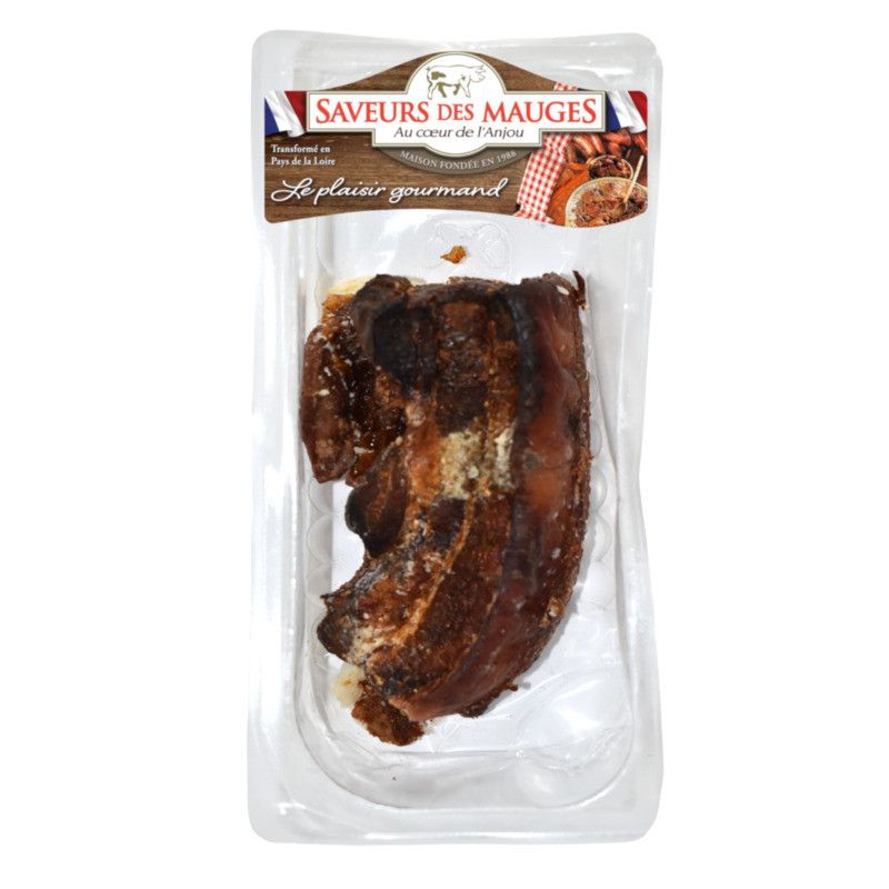 Lard cuit à l'ancienne rôti au four ±150g