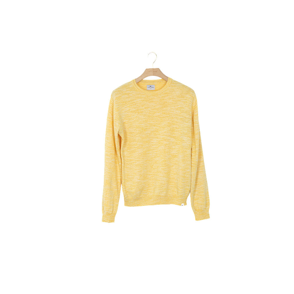 L'Exception/LOREAK MENDIAN/F/Pull/Jaune/S/Coton