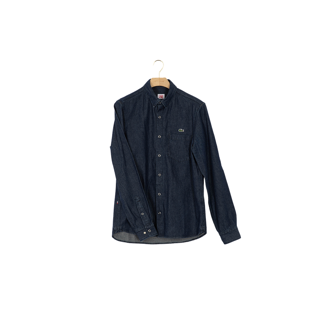 L'Exception/Lacoste Live/H/Chemise/Bleu clair/FR 40/Jean