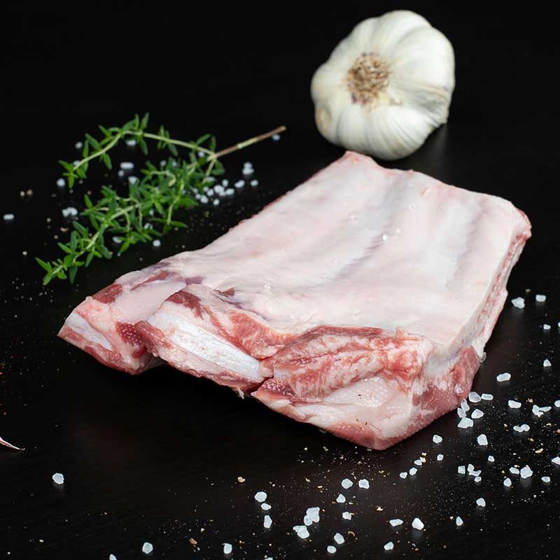 Travers de porc noir de Bigorre AOP ±400g
