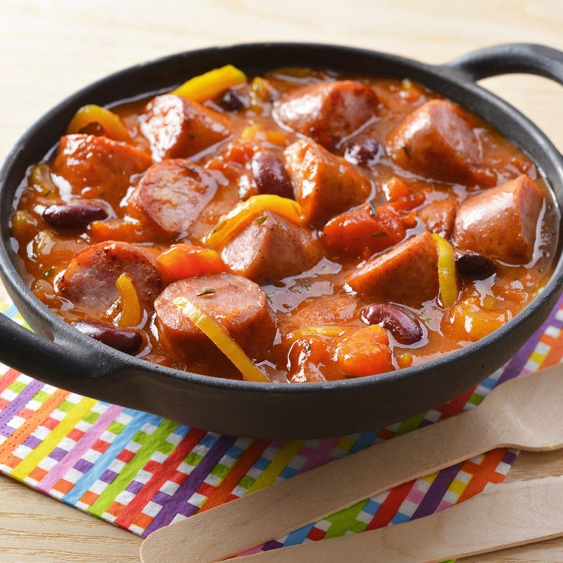Rougail saucisse aux haricots rouges - 1,8kg
