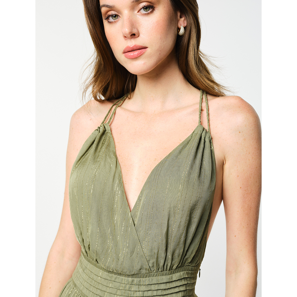 Robe Olympe Vert Sauge