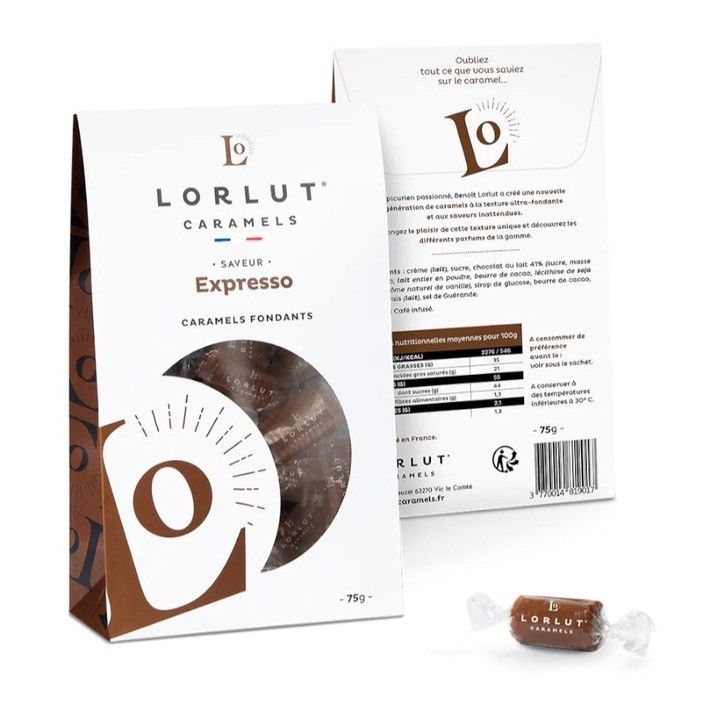 Caramels fondants Expresso - 75g