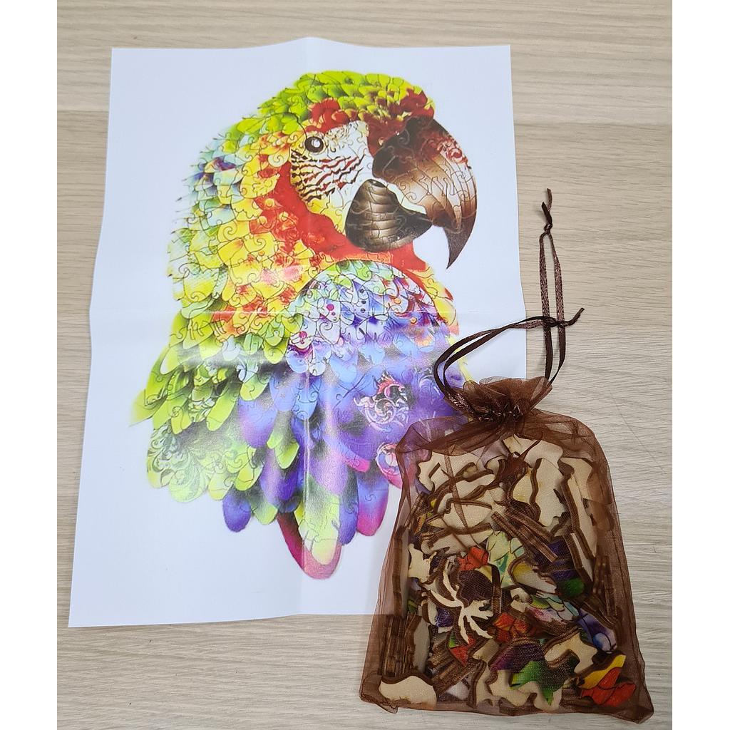 Puzzle en bois : Rio mon perroquet