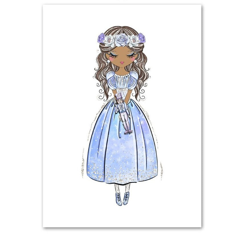 Toile :  La princesse du monde féérique