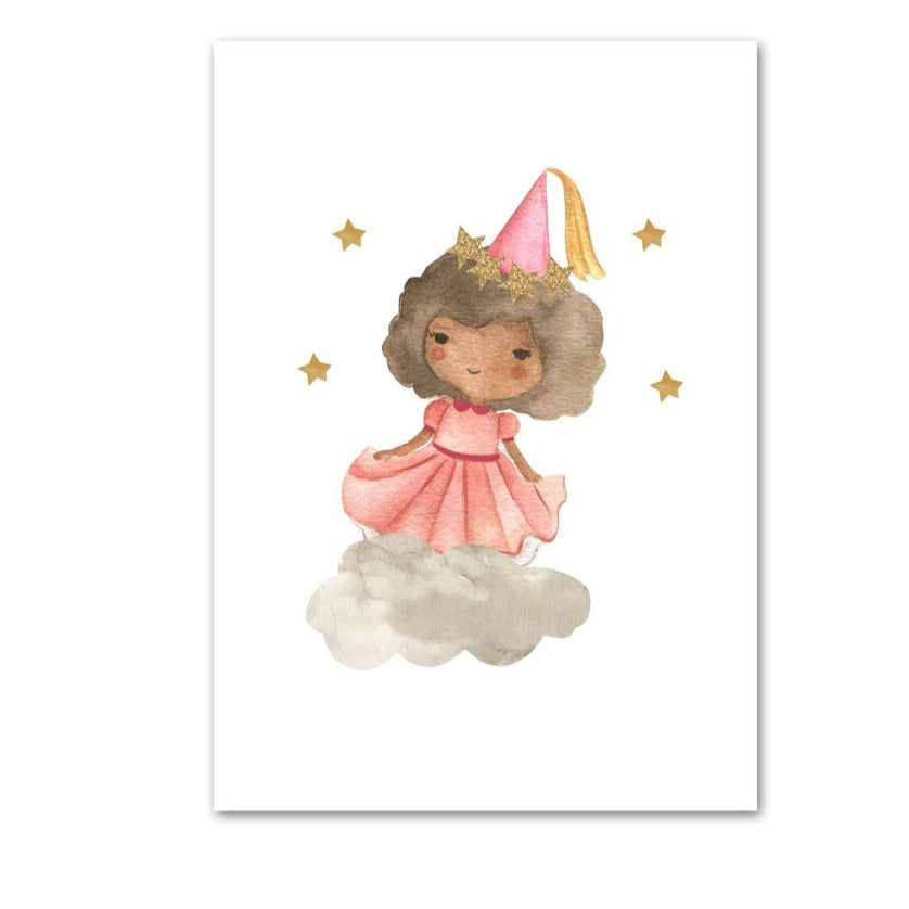 Toile :  Princesse des étoiles