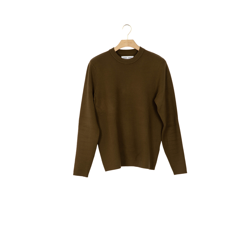 L'Exception/Samsoe &amp; Samsoe/H/pull/Kaki/S/Viscose