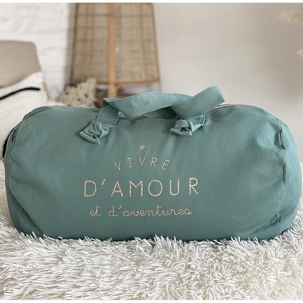 Sac Polochon- everglade- Vivre d'amour et d'aventures