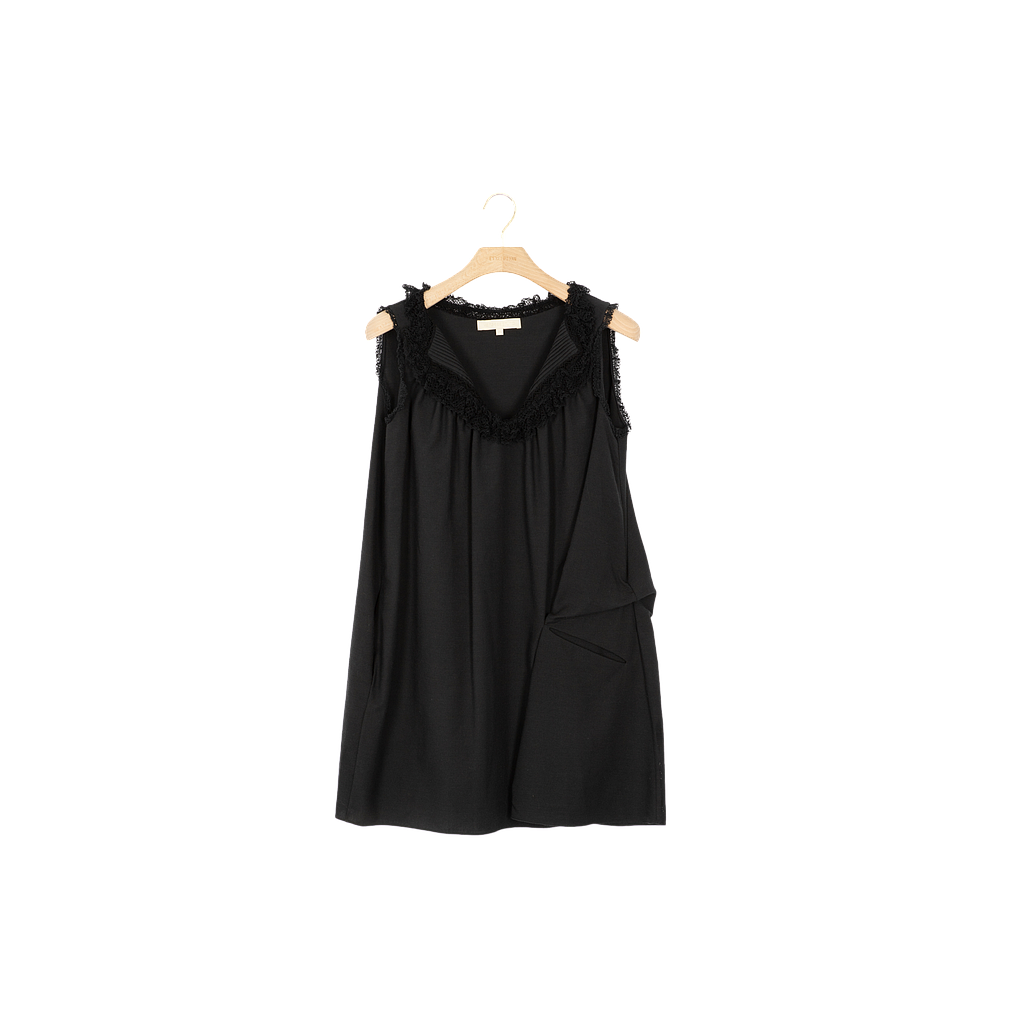 L'Exception/VANESSA BRUNO/F/Robe/Noir/FR 36/Coton