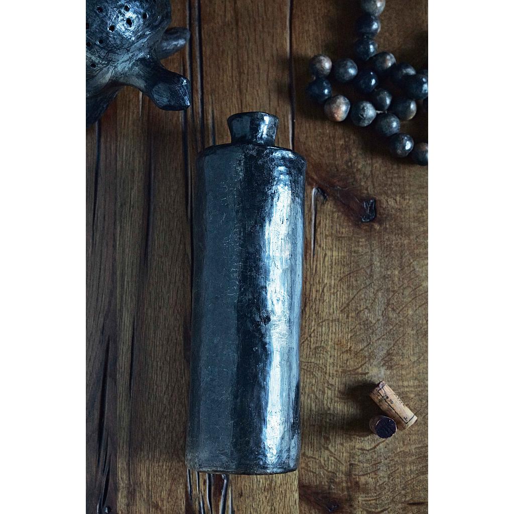 Poterie - Vase noir petit col