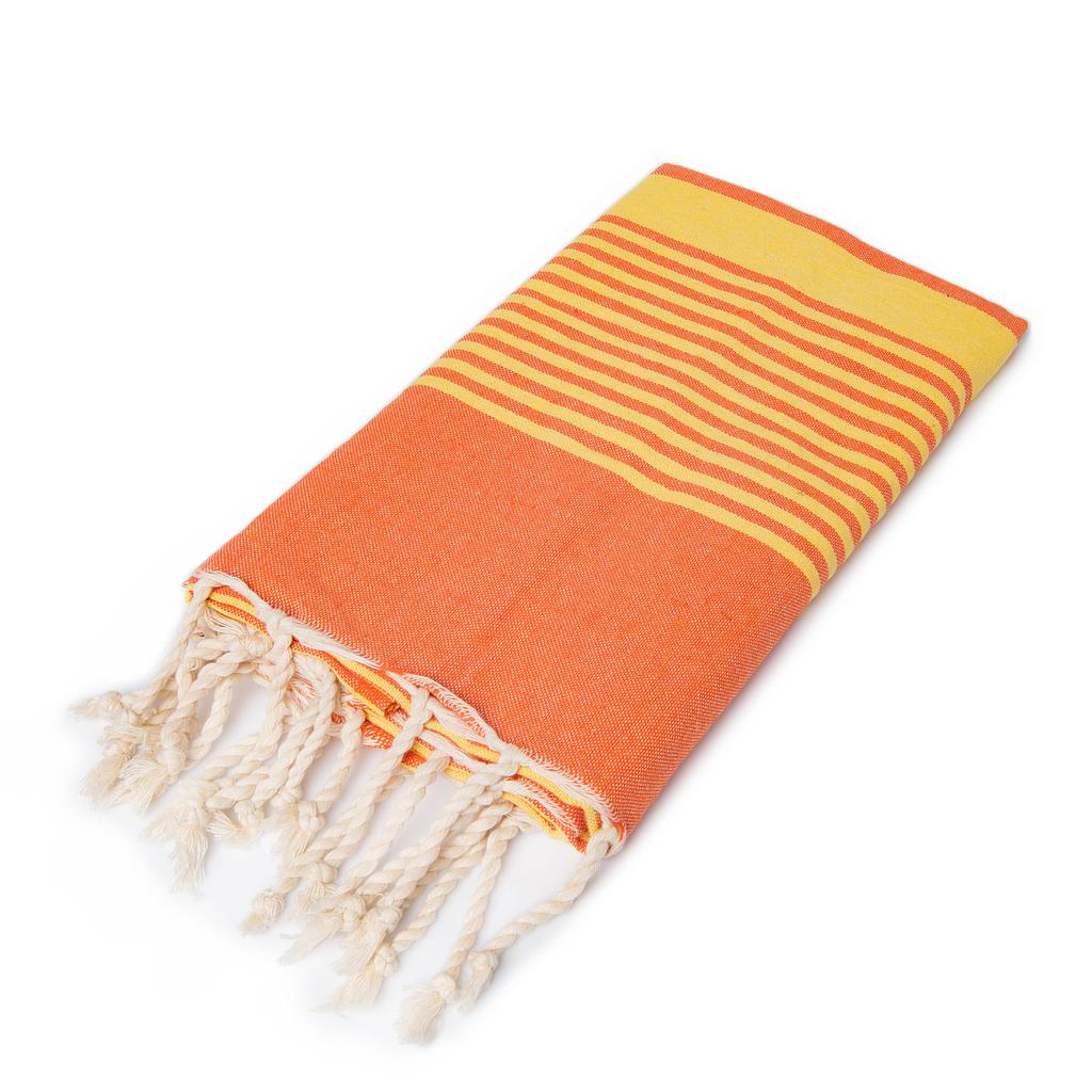 FOUTA MIAMI BEACH - Orange  / jaune