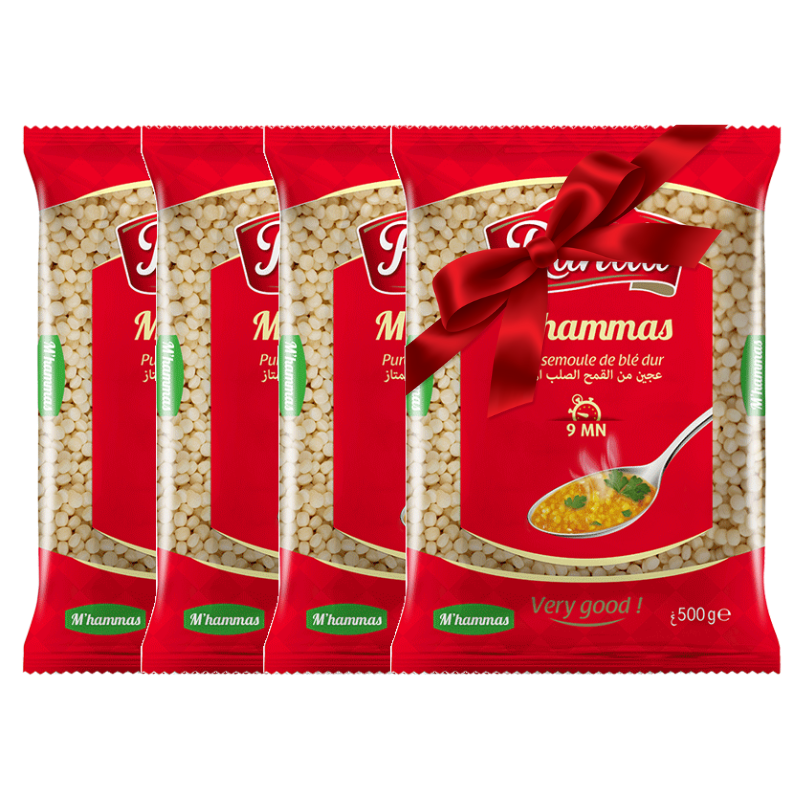 x4 Mhammes grosse 500 gr 3+1 Gratuit (Randa)