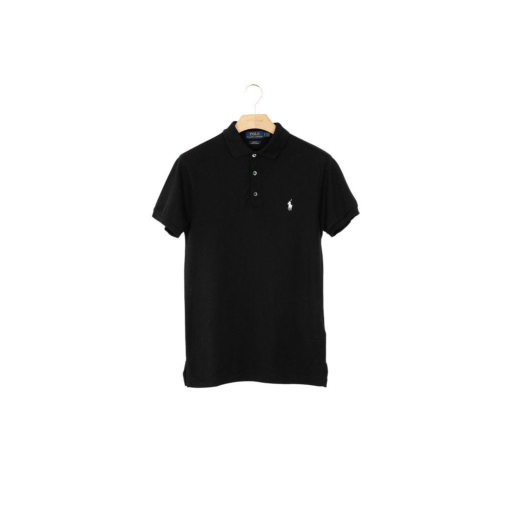 L'Exception/POLO RALPH LAUREN/H/T-Shirt/Noir/S/Coton
