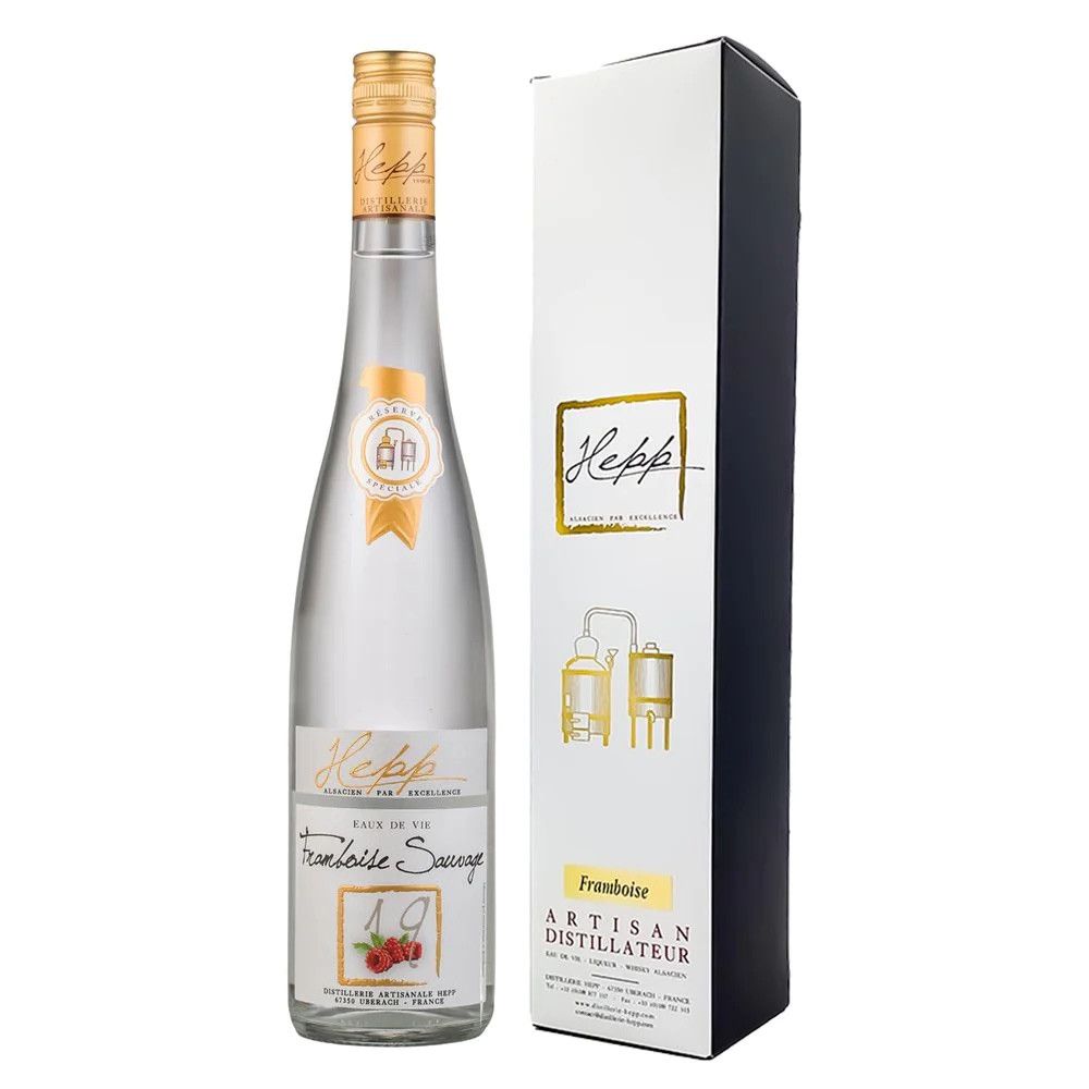 Eau de vie de framboise sauvage 45° - 70cl