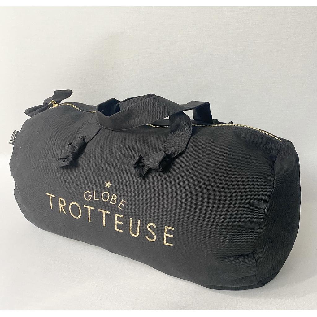 Sac Polochon - noir - Globe Trotteuse