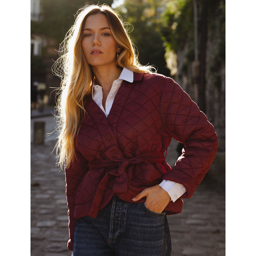 Veste Andréa Bordeaux