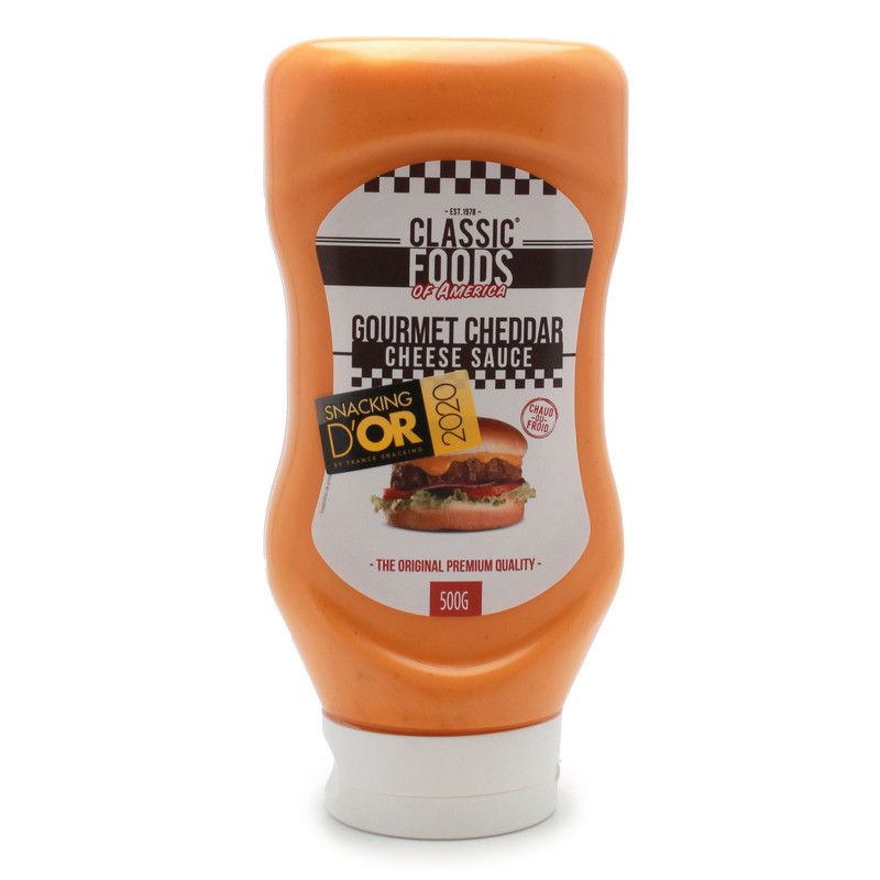 Sauce gourmet au cheddar - Cheese sauce - 500g