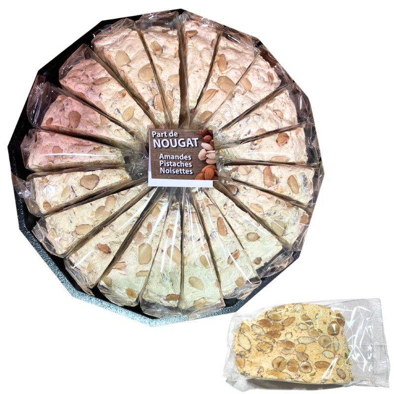 Nougat nature - une part - 110g