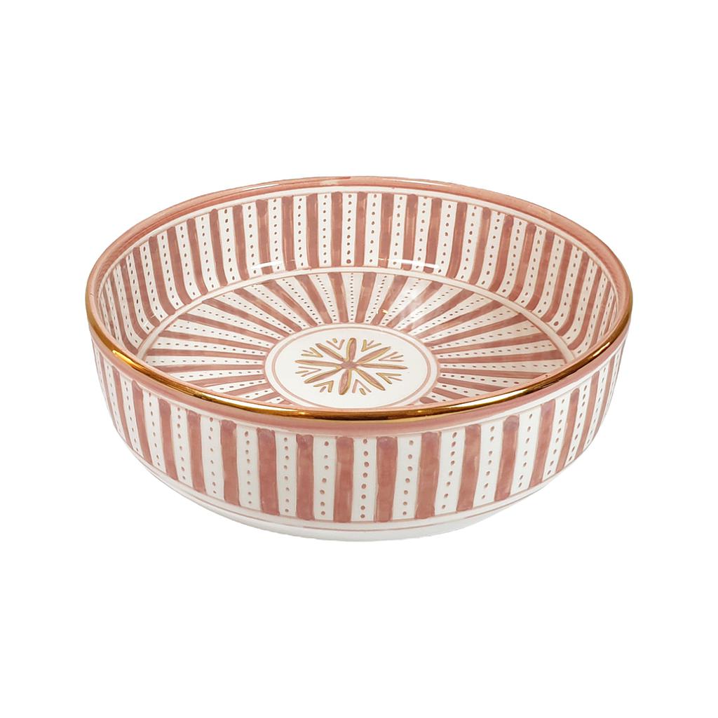plat droit Sunflower blush gold