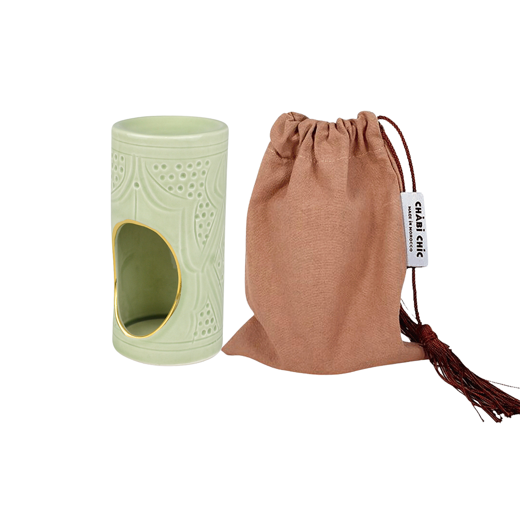 Diffuseur de parfum Empreinte mint gold