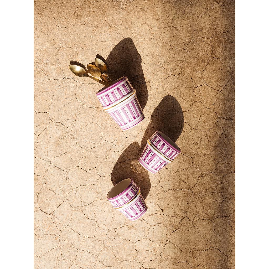 Moyenne tasse beldi sunflower lilas gold