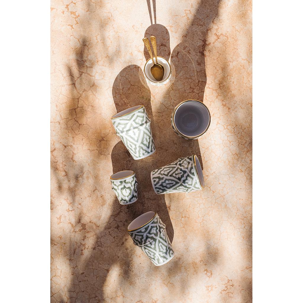 Tasse Fassia mint gold