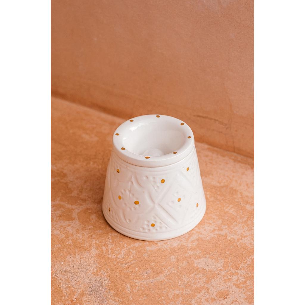 Cendrier Empreinte gold