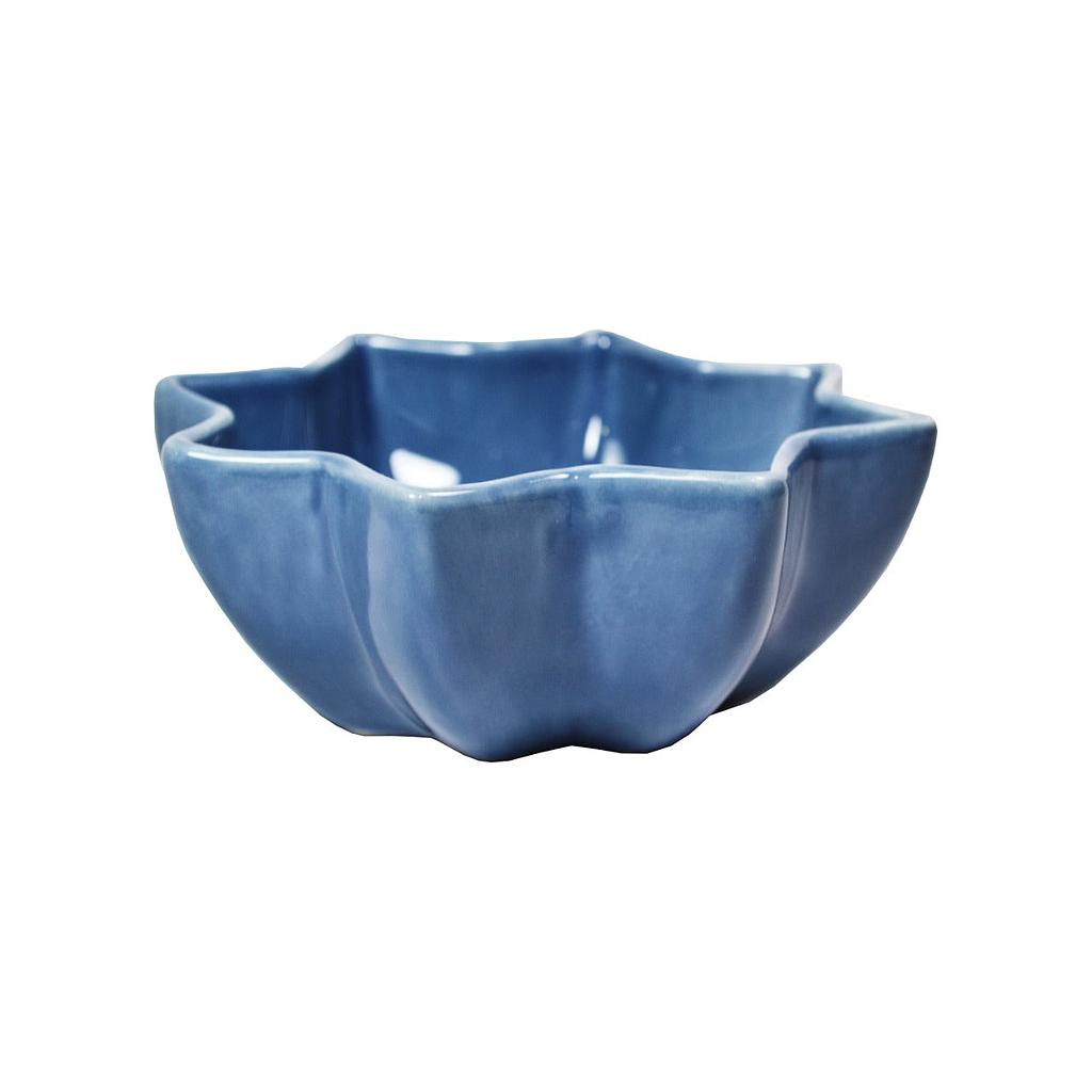 Bol et saladiers Étoile bleu stone