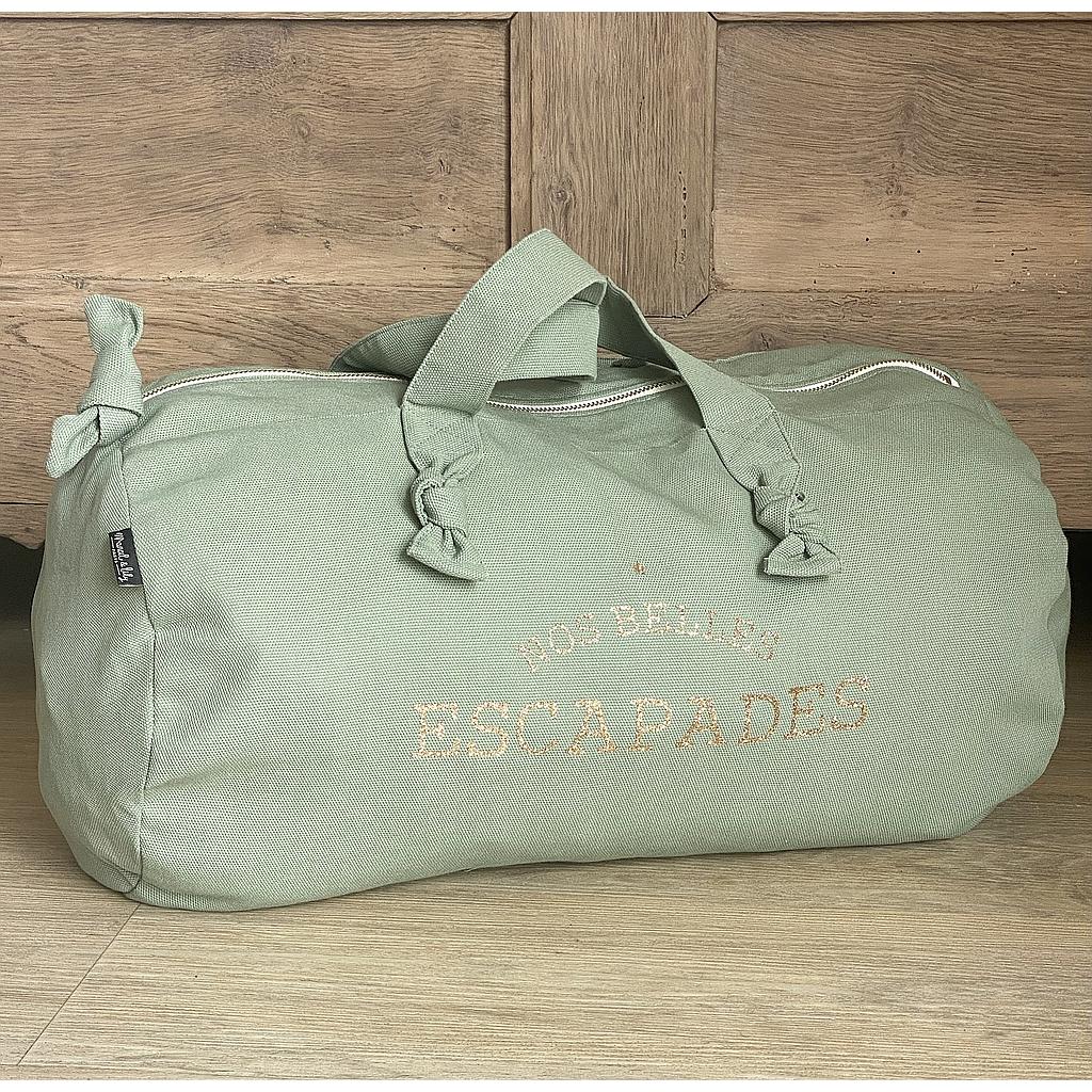 Sac Polochon - Sauge - Nos Belles Escapades