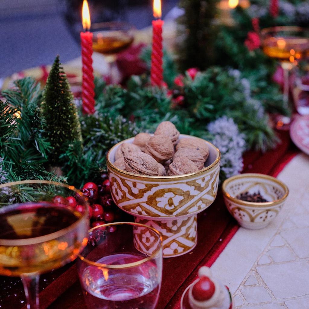 Bols apéritivo Fassia kaki gold