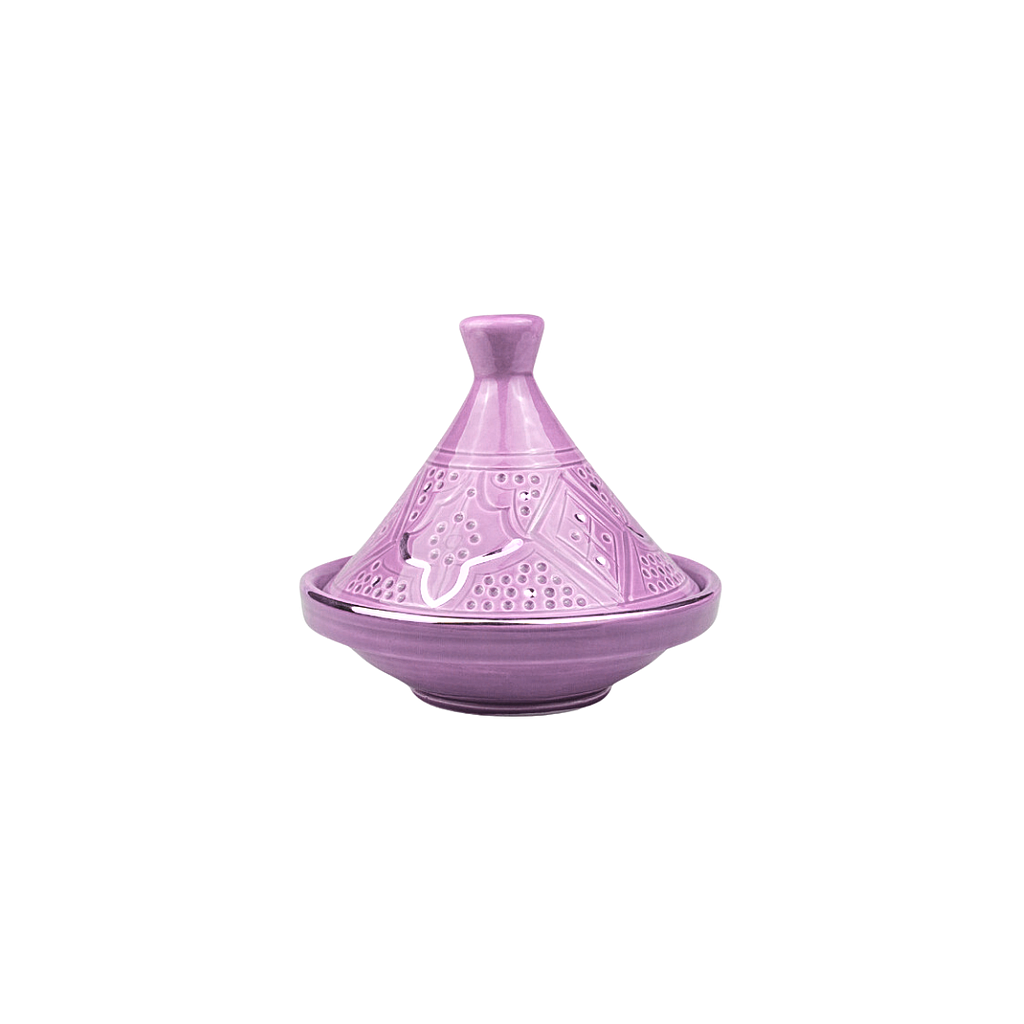 Tajine Empreinte lilas gold