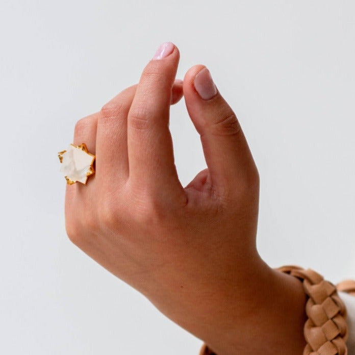 Bague Etoile de nacre