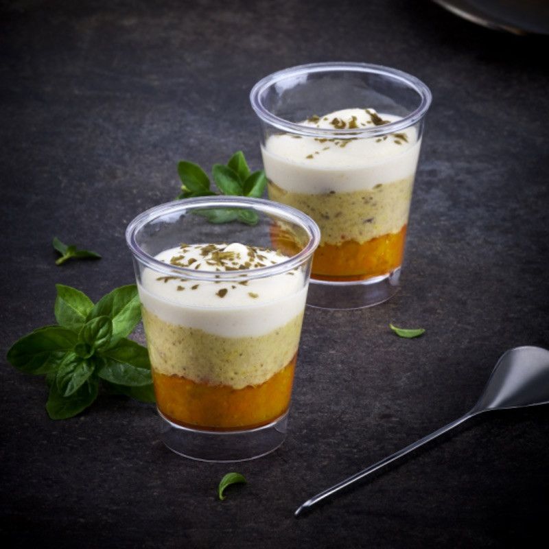 ✨ Verrine châtaigne carotte confite et noisettes 4x40g